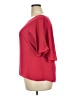 Milano Red Short Sleeve Blouse Size XXL (estimated) - photo 5