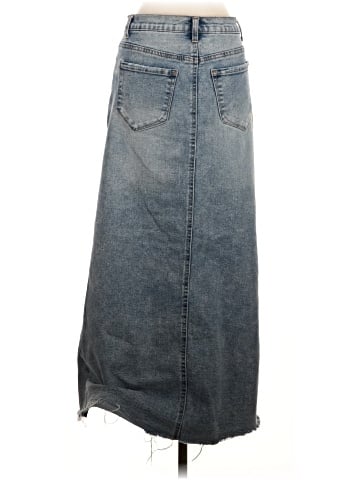 Kensie Denim Skirt (view 2)