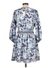 Max Studio 100% Polyester Paisley Blue Casual Dress Size L - photo 2