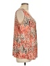 Kasper Orange Sleeveless Blouse Size 1X - photo 4
