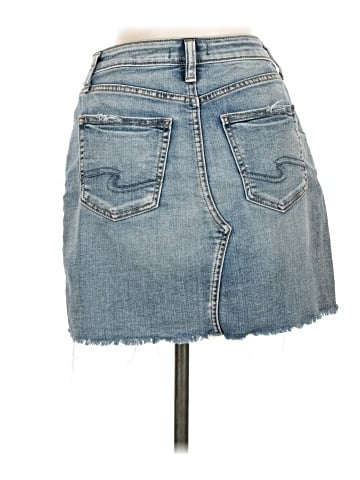 Silver Jeans Co. Denim Skirt (view 2)