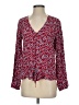 Rails Red Long Sleeve Blouse Size S - photo 1