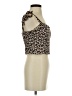 Poetry 100% Polyester Brown Tube Top Size S - photo 4