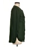 H&M 100% Polyester Green Long Sleeve Blouse Size 8 - photo 4