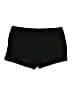 Express 100% Polyester Solid Black Shorts Size 12 - photo 2