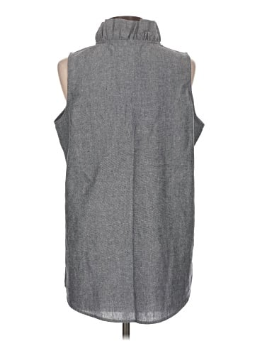 Mud Pie Sleeveless Button-Down Shirt (view 2)