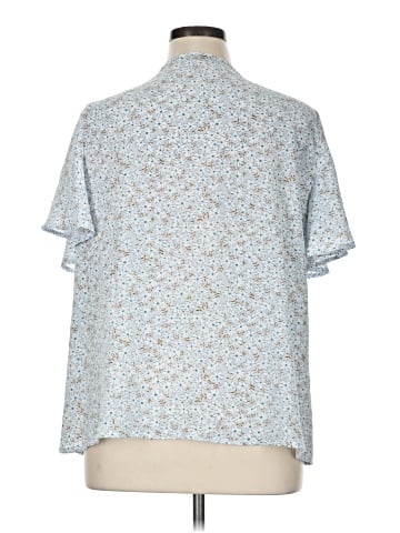 BLOOMCHIC Short Sleeve Blouse (view 2)