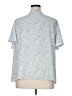 BLOOMCHIC 100% Polyester Blue Short Sleeve Blouse Size 14 - 16 - photo 2