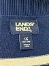 Lands' End 100% Cotton Stripes Blue Pullover Sweater Size 1X - photo 7