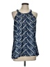 Olive and Oak 100% Polyester Blue Sleeveless Blouse Size L - photo 1