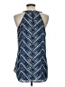 Olive and Oak 100% Polyester Blue Sleeveless Blouse Size L - photo 2