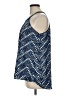 Olive and Oak 100% Polyester Blue Sleeveless Blouse Size L - photo 5