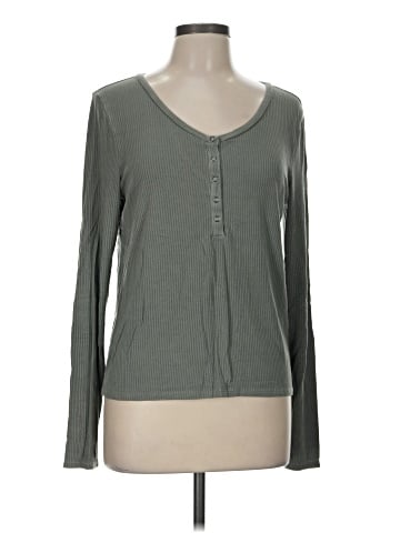 American Eagle Outfitters Long Sleeve Top (view 1)