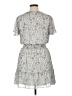 BCBGeneration 100% Polyester Paisley Gray Casual Dress Size 14 - photo 2