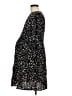 Seraphine 100% Viscose Animal Print Black Casual Dress Size 6 - photo 5