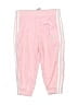 Adidas 100% Polyester Pink Track Pants 9-12 MO / 12 MO (estimated) - photo 1