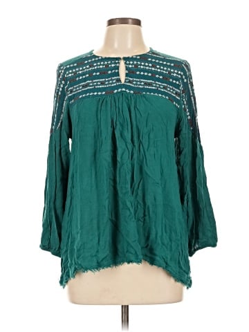Umgee 3/4 Sleeve Blouse (view 1)