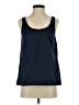 Tibi 100% Polyamide Blue Tank Top Size 2 - photo 1