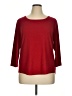Chico's Red 3/4 Sleeve Top Size XL (3) - photo 1