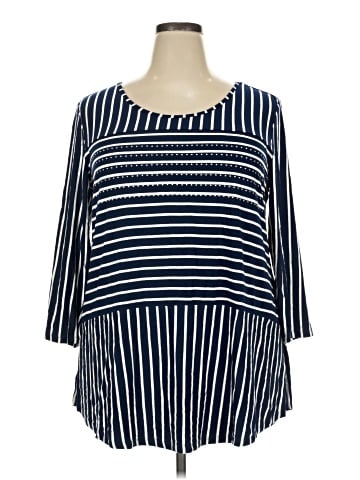 Avenue 3/4 Sleeve Blouse (view 1)
