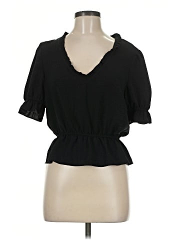 Topshop Short Sleeve Blouse (view 1)