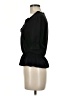 Topshop 100% Polyester Black Short Sleeve Blouse Size 8 - photo 5