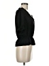 Topshop 100% Polyester Black Short Sleeve Blouse Size 8 - photo 4