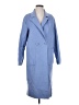 Halogen Blue Wool Coat Size S - photo 1