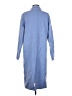 Halogen Blue Wool Coat Size S - photo 2