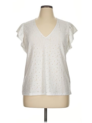 MICHAEL Michael Kors Short Sleeve Top (view 1)