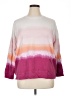 Athleta Tie-dye Pink Pullover Sweater Size 1X - photo 1