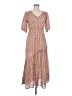 Sundance Paisley Brown Casual Dress Size M (petite) - photo 1