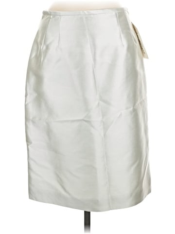 Teri Jon by Rickie Freeman Silk Skirt (view 1)