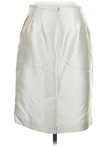Teri Jon by Rickie Freeman Silk Skirt (view 2)