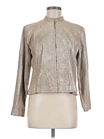Chico's Leather Jacket (view 1)
