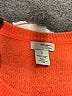 Halogen 100% Cashmere Orange Cashmere Pullover Sweater Size S - photo 7