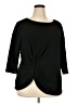 Vince Camuto Black 3/4 Sleeve Top Size XXL - photo 1