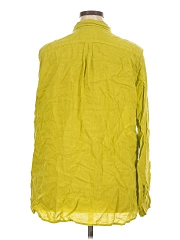 Velvet Long Sleeve Button-Down Shirt (view 2)