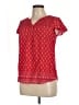 Faded Glory 100% Rayon Red Kimono Size L - photo 4