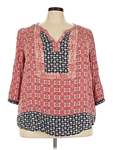 Rebecca Malone 3/4 Sleeve Blouse (view 1)