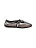 Vivianly Houndstooth Black Flats Size 7 - photo 1