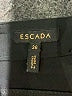 Escada Solid Black Casual Pants Size EU 36 / US 6 - photo 7