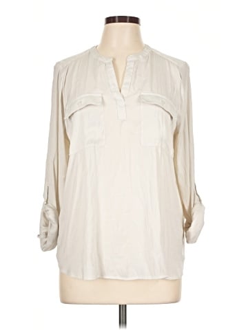 Simply Vera Vera Wang 3/4 Sleeve Blouse (view 1)