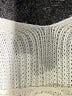 Poof! 100% Acrylic Ivory Pullover Sweater Size M - photo 7