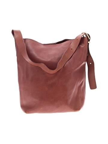 Madewell The Essential Bucket Tote in Leather (view 1)