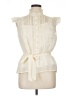 AGB 100% Polyester Ivory Sleeveless Blouse Size XL - photo 1