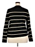 J.Crew Factory Store Stripes Black Pullover Sweater Size XXL - photo 2