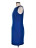 Chadwicks 100% Polyester Solid Blue Cocktail Dress Size 8 (petite) - photo 5