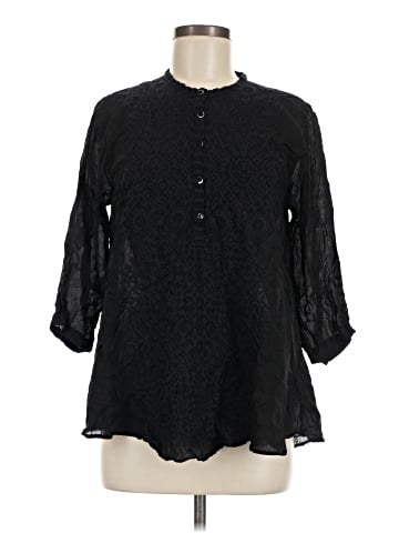 Johnny Was 3/4 Sleeve Blouse (view 1)