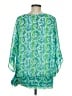Bob Mackie 100% Polyester Green 3/4 Sleeve Blouse Size M - photo 2